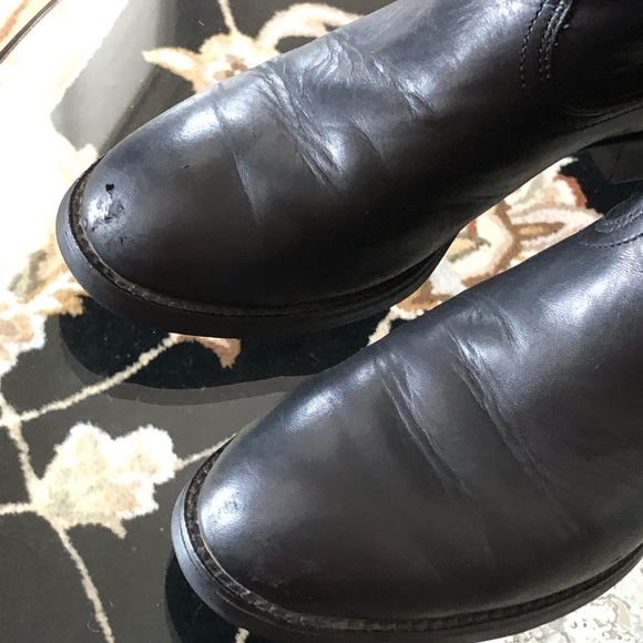 SOLD- Ariat, Women’s 7.5, Black Leather Roper Boots, GUC - Picture 13 of 16